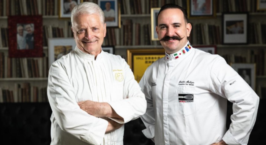 Davide Malizia ospita Iginio Massari ad Aromacademy