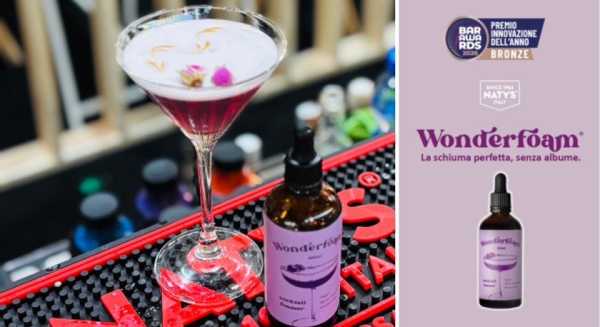 Wonderfoam di Naty's sul podio ai Bar Awards 2026