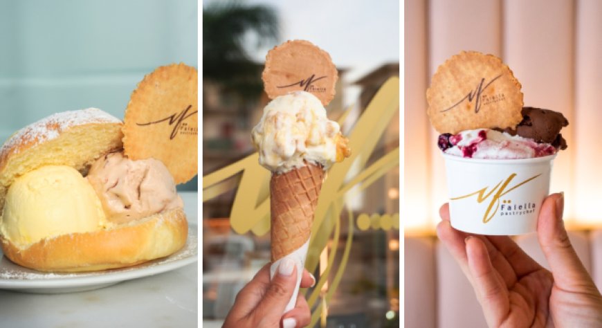 Vincenzo Faiella lancia la linea gelato e reinventa la veneziana