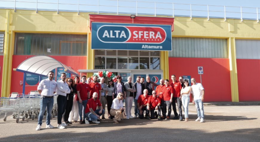 Altasfera apre ad Altamura il sedicesimo Cash & Carry nel Centro-Sud
