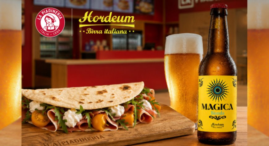 Hordeum e La Piadineria insieme per portare la birra artigianale nell'estate italiana
