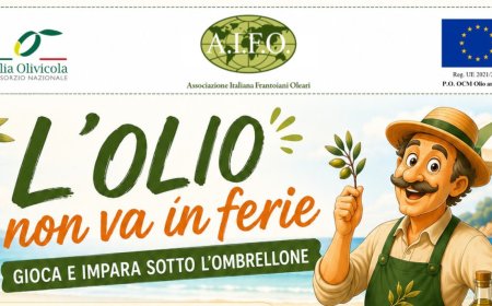 Cruciverba e quiz sull'olio? Si può giocare imparando sotto l'ombrellone