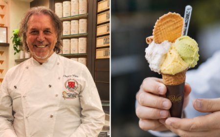 Onorio Vitti porta il Mediterraneo nel gelato con la mastiha