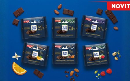 Ritter Sport amplia la gamma con sei nuove tavolette di cioccolato fondente