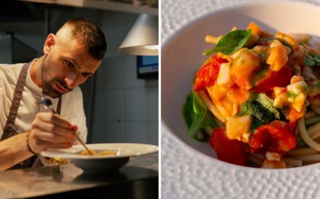 Spaghetti con spigola e lemongrass: la ricetta di Danilo Mancini