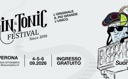 Gin & Tonic Festival 2026, a Verona la tappa del decimo anniversario