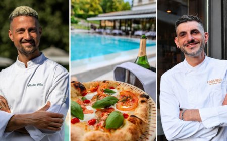Pizza & Champagne porta a Villa Cora l’incontro tra Mattia Nesi e Simone Nicolosi