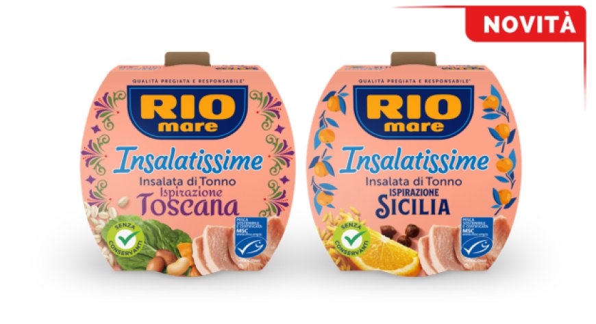 Rio Mare lancia due nuove Insalatissime Limited Edition per l'estate
