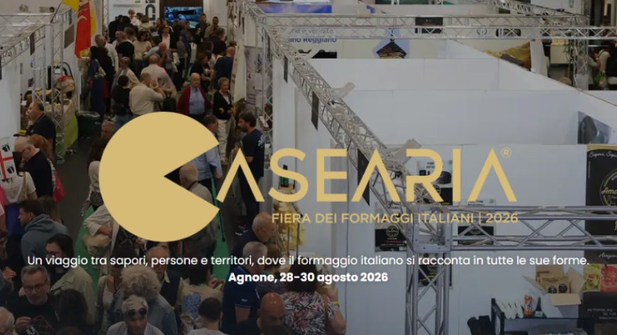 Dal 28 al 30 agosto 2026, ad Agnone (IS), la Fiera Nazionale dei Formaggi Italiani