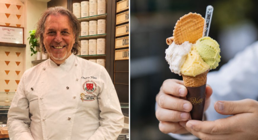 Onorio Vitti porta il Mediterraneo nel gelato con la mastiha