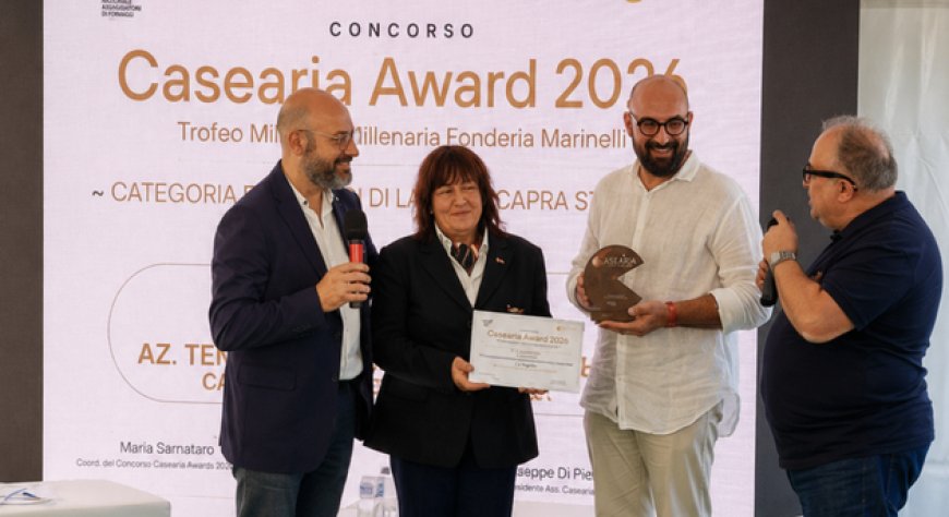 La Riggiola di Tenuta Principe Mazzacane vince ai Casearia Awards 2026