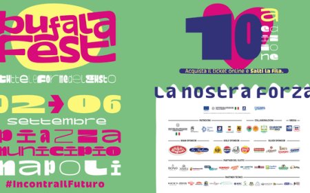 Bufala Fest 2026, a Napoli il decennale tra filiera bufalina, mare e agroalimentare