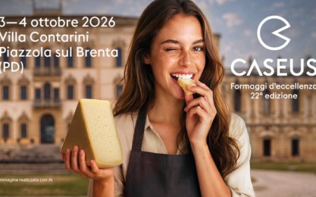 Caseus 2026, a Piazzola sul Brenta protagoniste le produzioni casearie