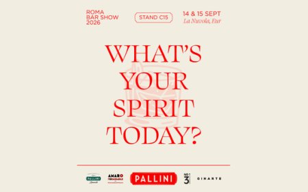 Pallini al Roma Bar Show 2026 tra cocktail, nuovi look e appuntamenti coi bartender