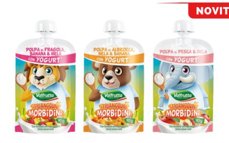 Lo yogurt entra nel mondo Valfrutta: nascono i nuovi Triangolini Morbidini