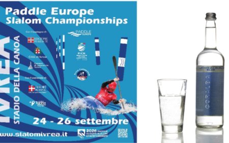 Acqua Coralba a Ivrea come sponsor dei Paddle Europe Slalom Championships 2026