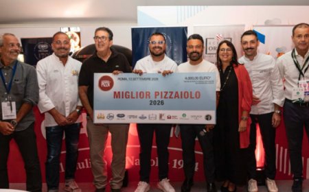 Vinòforum 2026, Vittorio Caradonio è il miglior pizzaiolo de La Città della Pizza