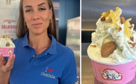 Lavinia Mannucci interpreta il passaggio tra estate e autunno con un nuovo gusto di gelato