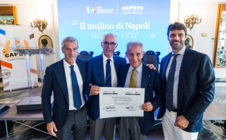 Mulino Caputo all’America’s Cup 2027: presentati a Napoli i dettagli della partnership