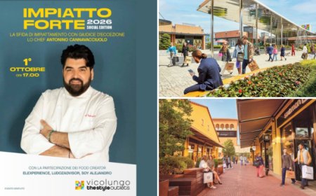 The Style Outlets: Cannavacciuolo a Vicolungo, degustazioni a Castel Guelfo