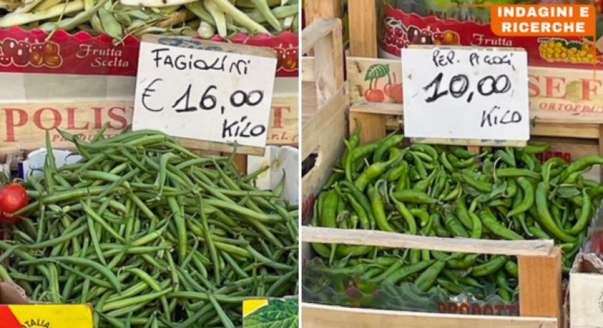 Fagiolini a 16 euro al chilo: cosa sta succedendo ai prezzi alimentari e al food cost dei ristoranti