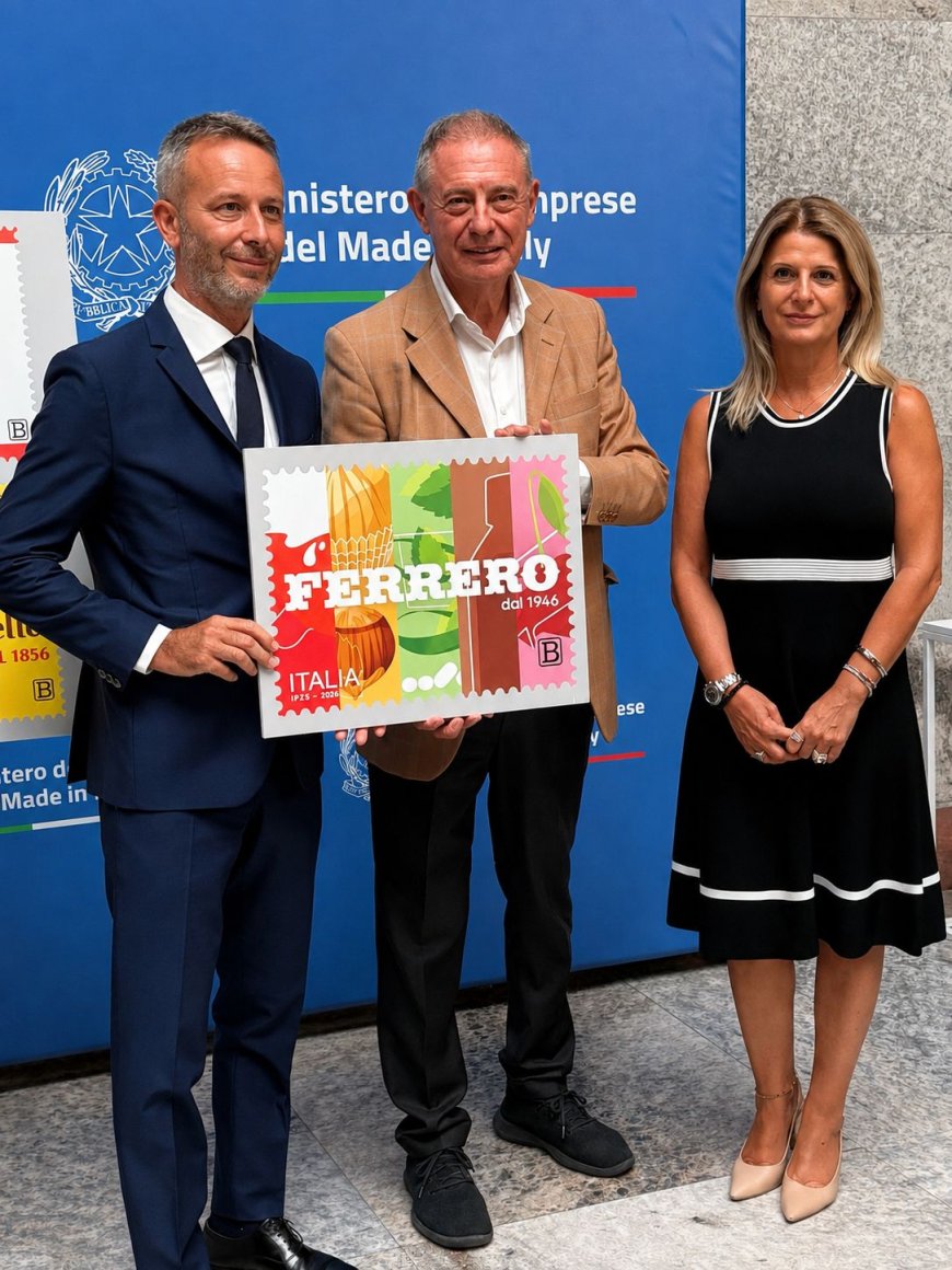 Sei marchi italiani diventano francobolli: dal Mimit l’omaggio alle eccellenze produttive