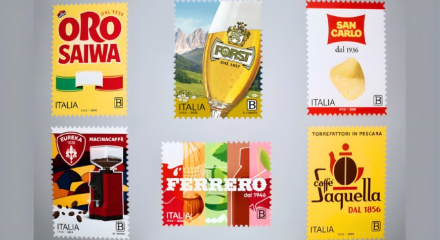 Sei marchi italiani diventano francobolli: dal Mimit l’omaggio alle eccellenze produttive