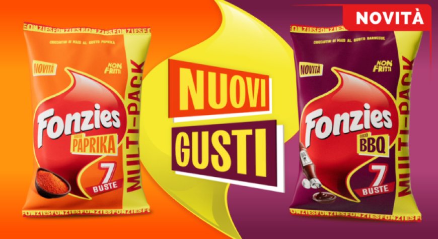 Fonzies presenta i nuovi gusti Paprika e Barbecue