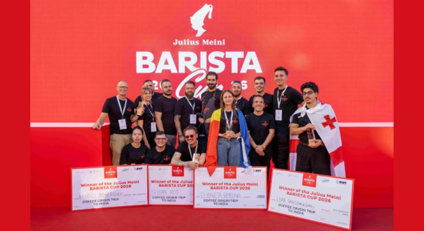 Julius Meinl Barista Cup 2026, Elizaveta Rîmscaia vince la finale di Vienna