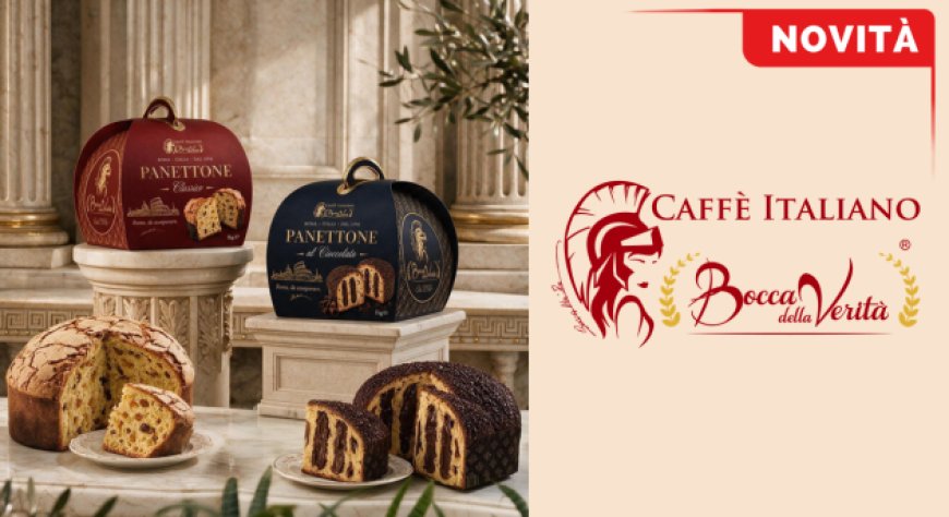 Caffè Bocca della Verità entra nell’alta pasticceria con due Panettoni in edizione limitata
