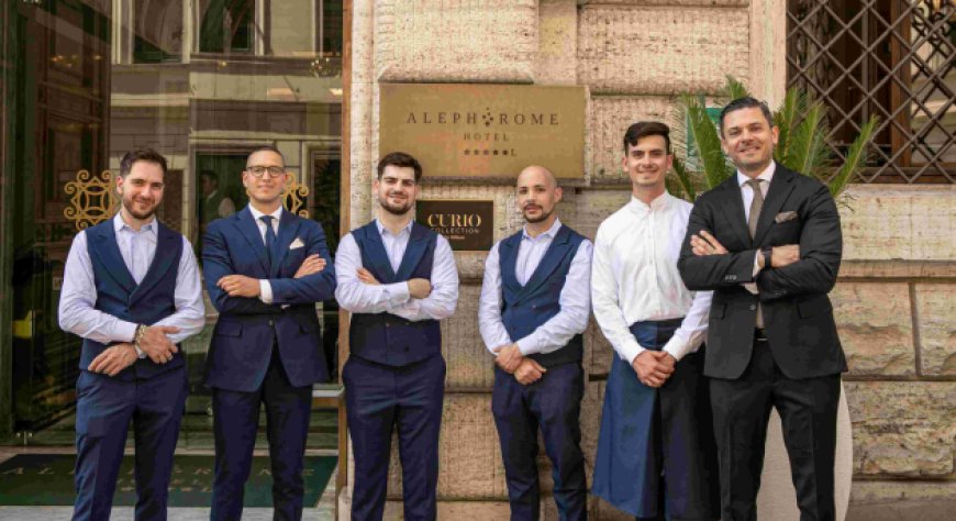 Aleph Rome Hotel al Roma Bar Show 2026 con l’Organics Sky Garden