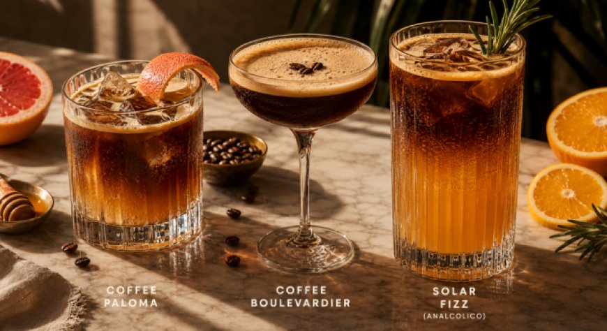 Caffè e mixology: tre ricette firmate da Nicolò Zorloni per La Pavoni