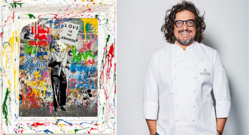 Alessandro Borghese inaugura “Distrazioni d’Autore” con una mostra di Mr. Brainwash