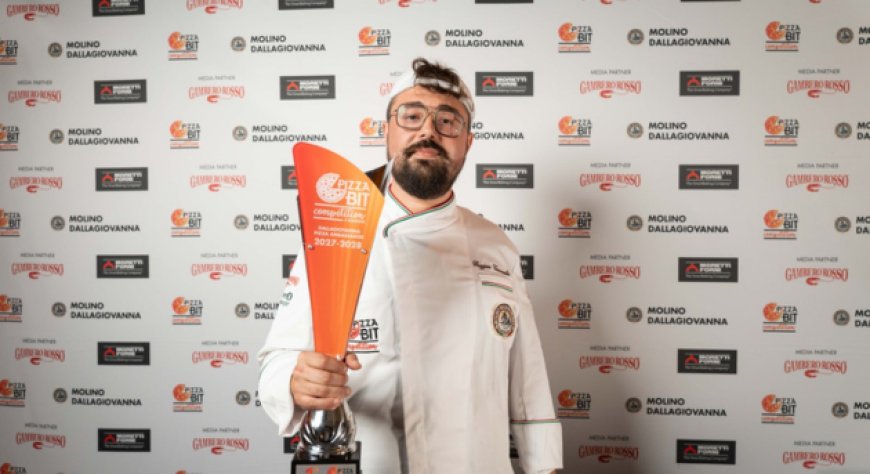 Ruggiero Francavilla vince la Pizza Bit Competition e diventa Dallagiovanna Pizza Ambassador 2027-2028