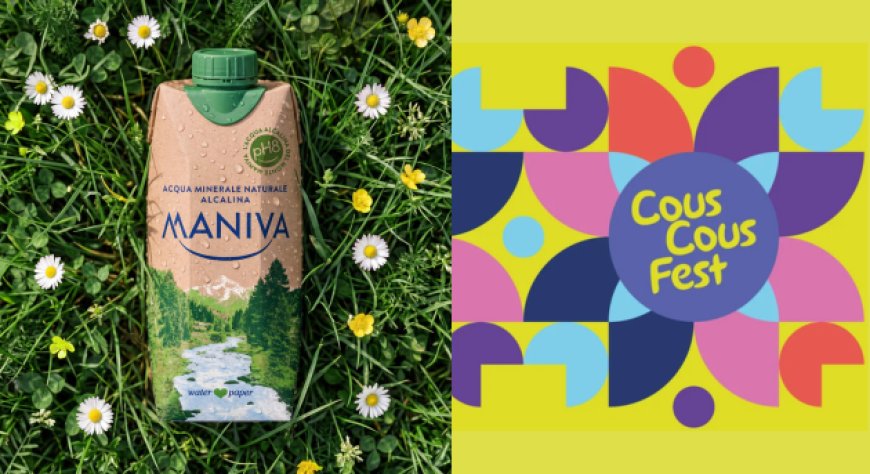 Acqua Maniva partner del Cous Cous Fest 2026 con 45 mila Smile-Box