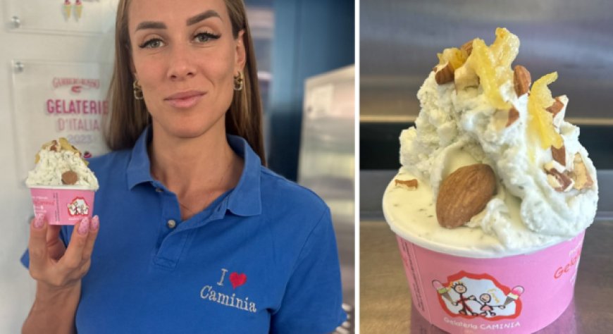 Lavinia Mannucci interpreta il passaggio tra estate e autunno con un nuovo gusto di gelato