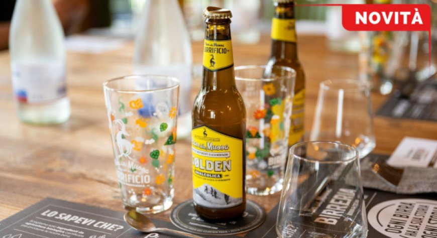 Pian della Mussa presenta Golden, la prima birra analcolica del birrificio di montagna