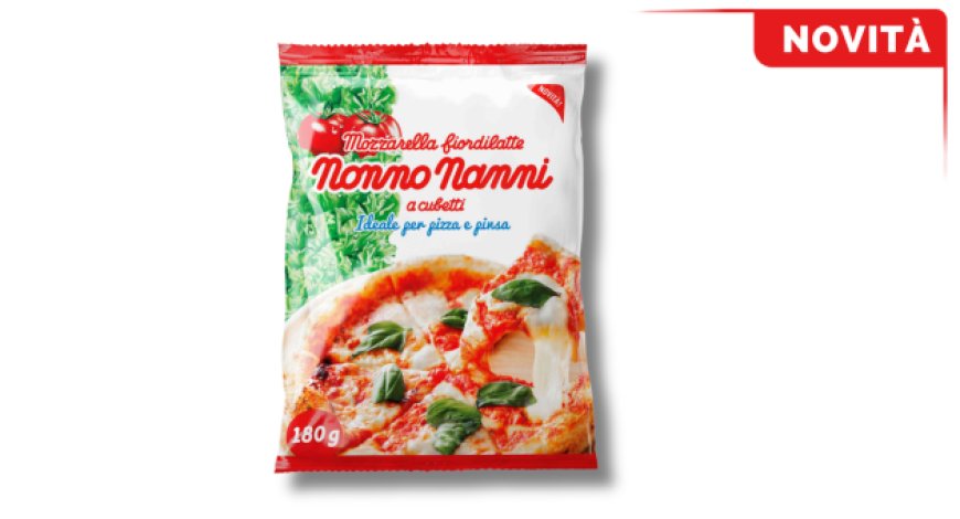 Nonno Nanni amplia la gamma con la nuova Mozzarella Fiordilatte a cubetti