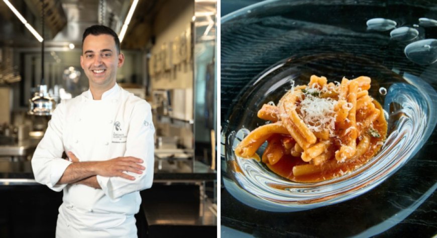 28 Pastai e chef Alessandro Lucassino firmano la Casareccia Lunga per il ristorante Alain Ducasse Napoli