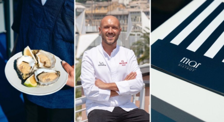 Marco Visciola porta la cucina de Il Marin al Salone Nautico di Genova