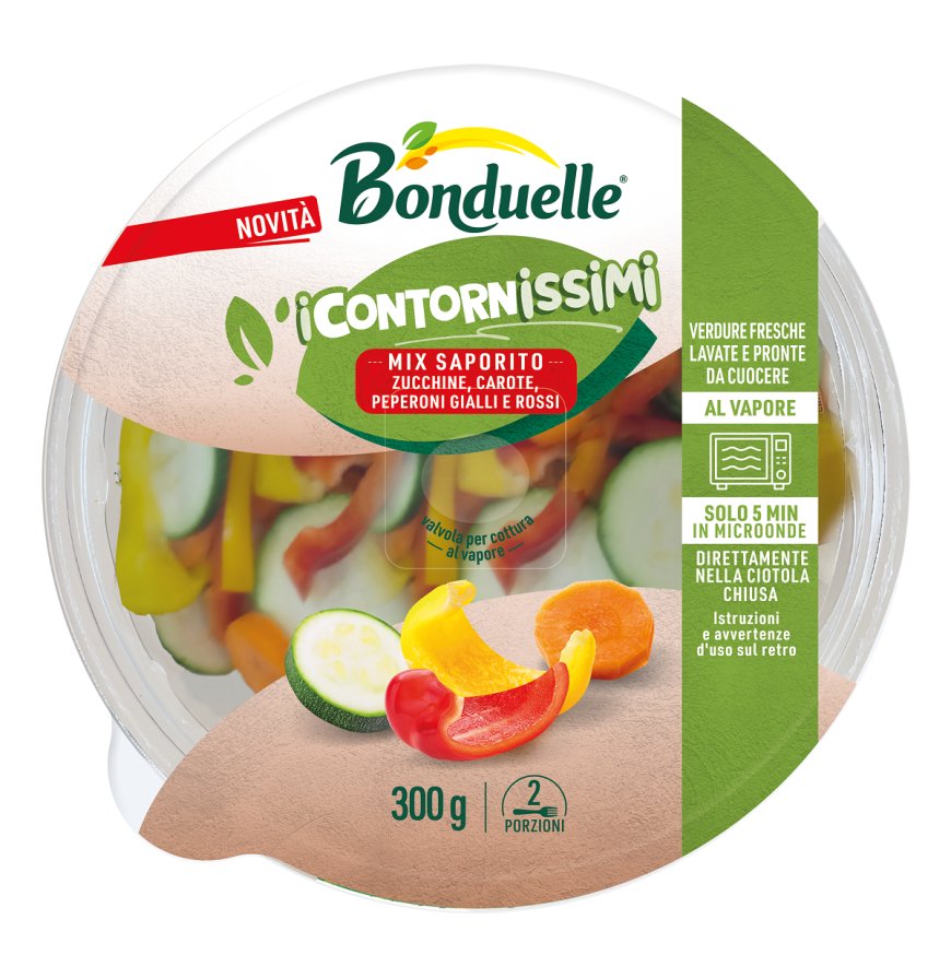Bonduelle accelera sui contorni: cinque novità tra banco fresco e freezer