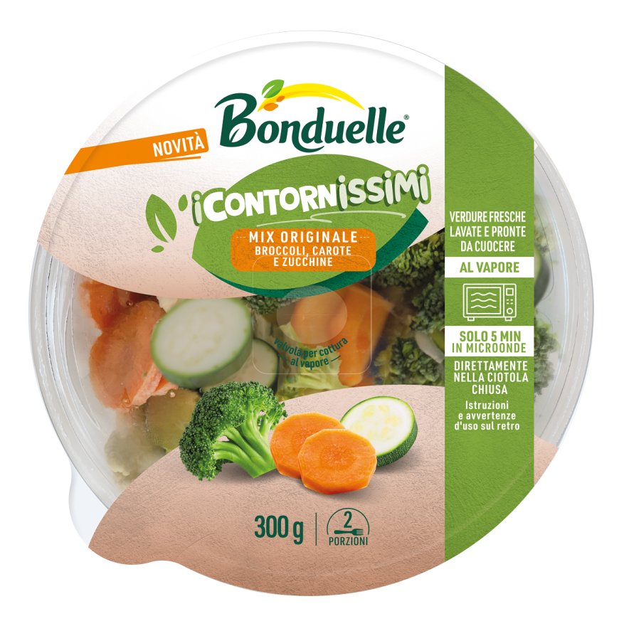 Bonduelle accelera sui contorni: cinque novità tra banco fresco e freezer