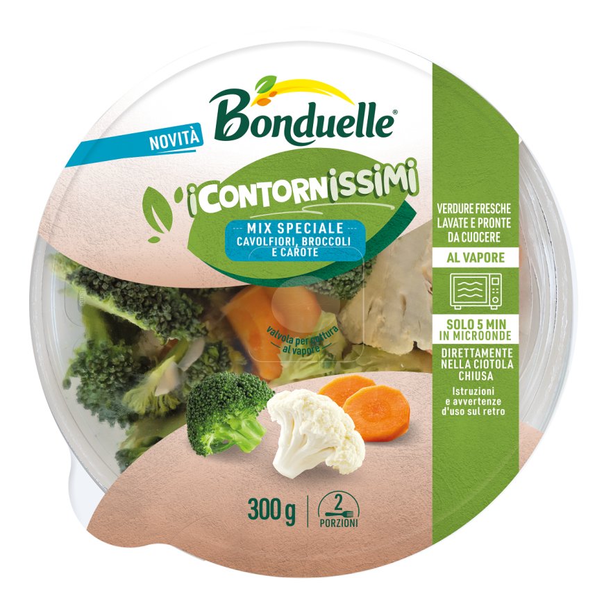 Bonduelle accelera sui contorni: cinque novità tra banco fresco e freezer