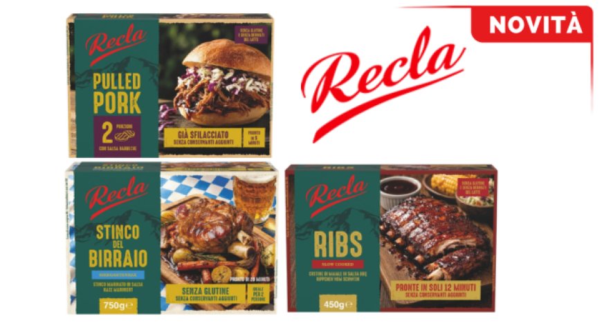 Pulled Pork, Ribs e Stinco del Birraio: le nuove proposte Recla