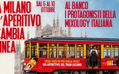 Un tram diventa cocktail bar a Milano: Lucano 1894 presenta la sua mixology experience