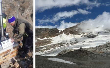 Monte Rosa, la neve scompare già a giugno: i dati del monitoraggio sostenuto da FRoSTA