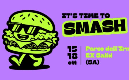 Smash Fest a Salerno, il festival dedicato a smash burger e barbecue