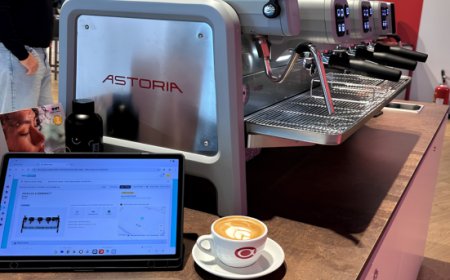 Ryoma sceglie BibeCoffee per la telemetria delle macchine Astoria, Wega e HLF