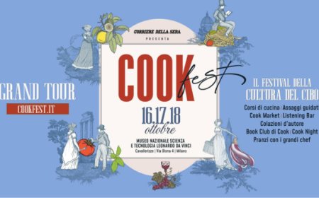 Cook Fest 2026, a Milano tre giorni con i grandi chef e i protagonisti della cucina italiana