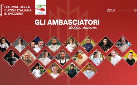 Festival della Cucina Italiana in Svizzera al via con chef e pizzaioli in nove città